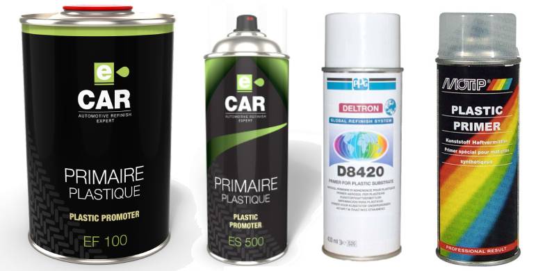 Apprêt plastique carrosserie